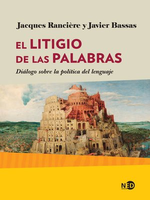 cover image of El litigio de las palabras